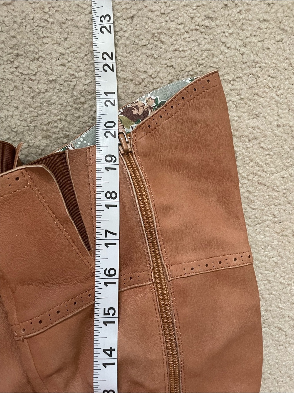 Miss L Fire All Leather Boots, Size 41 - Picture 7 of 8